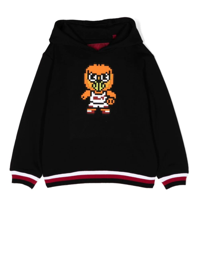 Mostly Heard Rarely Seen 8-bit Kids' Little Boy's & Boy's Mini Miami Hoodie In Black