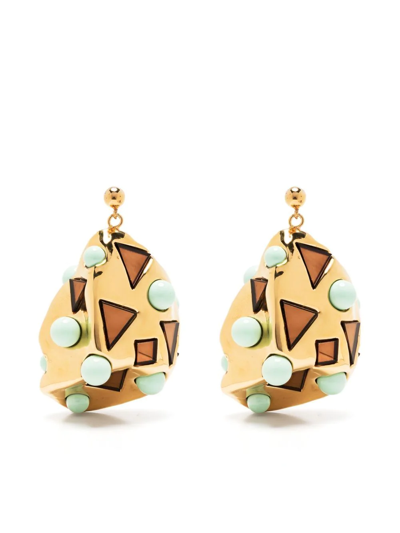 Colville Odyssey Abstract-drop Earring In Multi