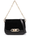 Michael Michael Kors Medium Parker Shoulder Bag In Schwarz
