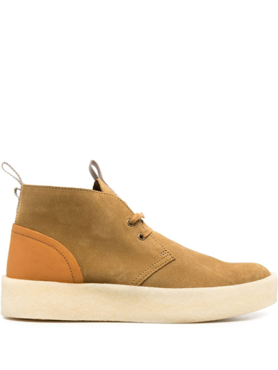Clarks Originals Desert Cup Suede Lace-up Shoes In Brown