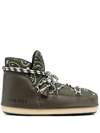 Alanui X Moon Boot Full Moon Bandana Boots In Green