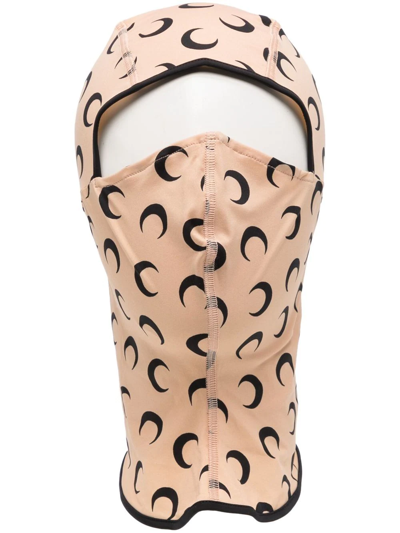 Brunello Cucinelli All Over Moon Balaclava Recycled In All Over Moon Tan