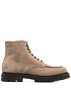 BRUNELLO CUCINELLI LACE-UP ANKLE BOOTS