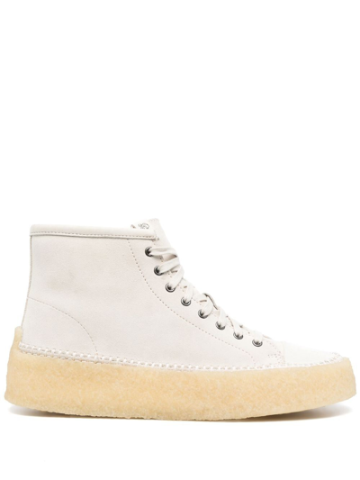 Clarks Originals Caravan Mid Ankle Boots In Neutrals