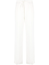 Tom Ford Straight-leg Track Pants In Weiss