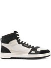 Axel Arigato Logo-laced High-top Sneakers In Nude