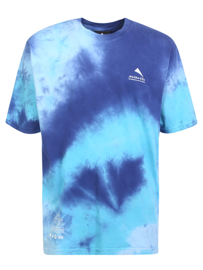 Mauna Kea Tie-dye Print Logo T-shirt In Multi