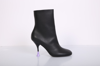 3juin 95mm Leather Ankle Boots In Black