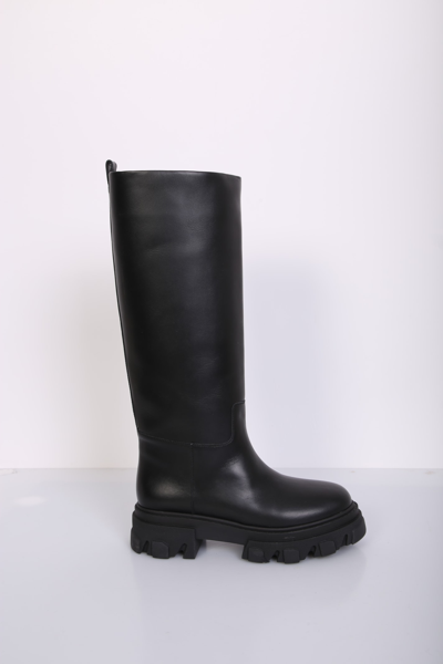 GIA BORGHINI RUBBER TREAD SOLE PERNI BOOTS