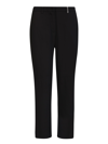 Fabiana Filippi Montefalco Mikado Trousers In Black