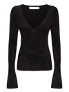 IRO MATTIA V-NECK SWEATER BLACK