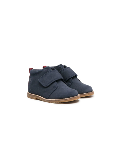 Camper Babies' Savina Leather Boots In Blue
