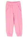 AIGNER EMBROIDERED-LOGO TRACK PANTS