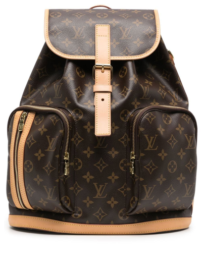 Pre-owned Louis Vuitton 2013  Monogram Sac A Dos Bosphore Backpack In Brown