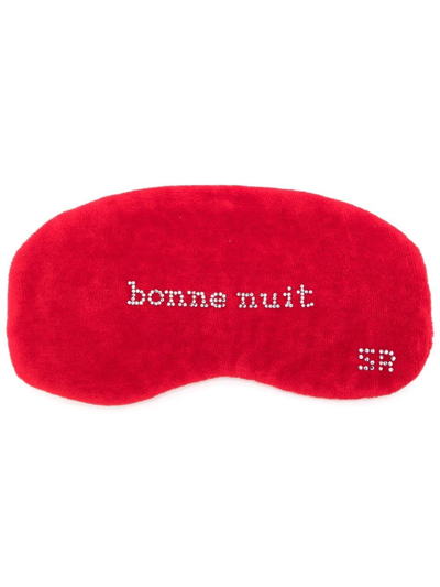 Sonia Rykiel Bonne Nuit Velvet Night Mask In Red