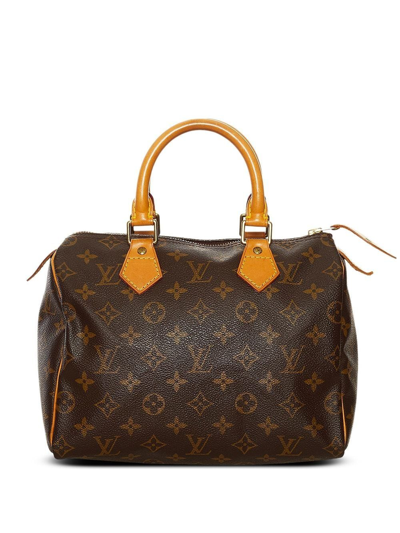 Pre-owned Louis Vuitton 1998  Speedy 25 Tote Bag In Brown