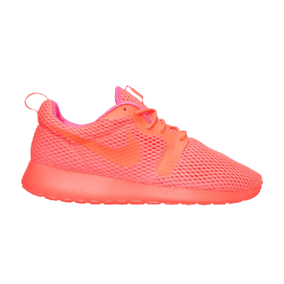 Pre-owned Nike Wmns Roshe One Hyper Breathe 'total Crimson' In Pink