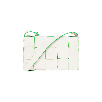 Pre-owned Bottega Veneta Cassette 'white/parakeet'