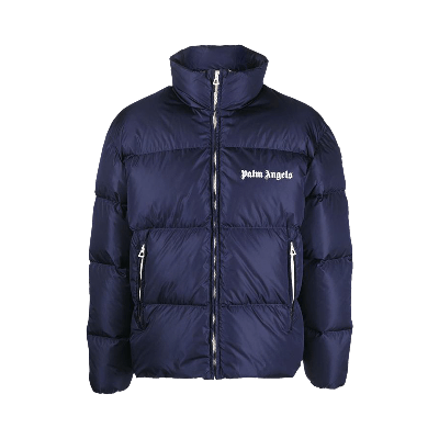 Pre-owned Palm Angels Classic Track Down Jacket 'navy Blue'