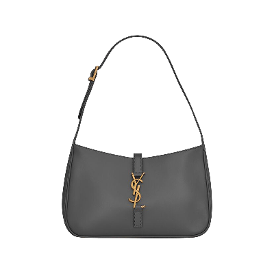 Pre-owned Saint Laurent Le 5 À 7 Hobo Bag 'storm' In Grey