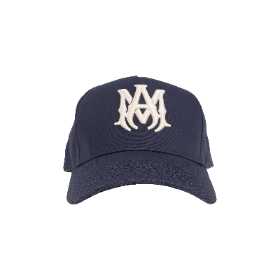 Pre-owned Amiri Full Canvas Ma Hat 'navy' In Blue