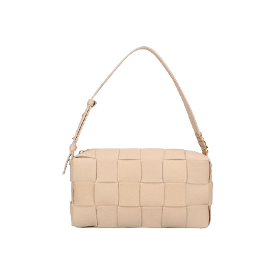 Pre-owned Bottega Veneta Brick Cassette 'porridge' In Cream