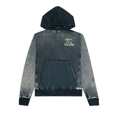 Pre-owned Gallery Dept. Reversible French Logo Hoodie 'navy' In Blue