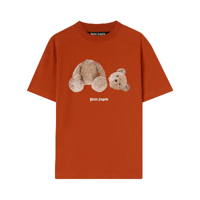 Pre-owned Palm Angels Pa Bear Classic Tee 'brick Red'