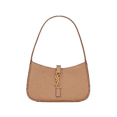 Pre-owned Saint Laurent Le 5 À 7 Mini Hobo Bag 'brown/gold'