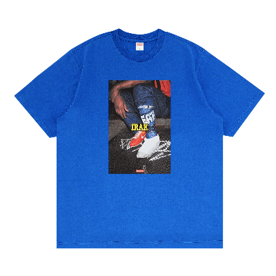 Pre-owned Supreme X Irak Cast Tee 'royal' In Blue