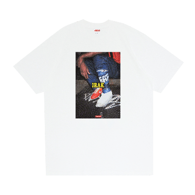 Pre-owned Supreme X Irak Cast Tee 'white'