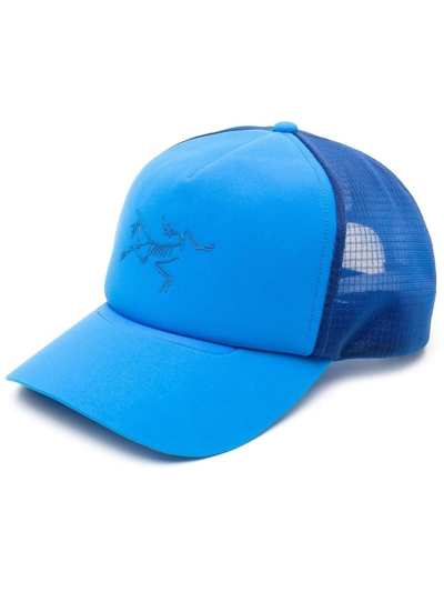Arc'teryx Logo-patch Baseball Cap In Blue