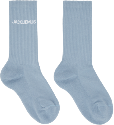 Jacquemus Blue Le Papier 'les Chaussettes ' Socks