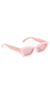 Stella Mccartney Sunglasses In Shiny Milky Pink