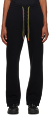 Ambush Multicord Polyester Track Pants In Black Multicolor