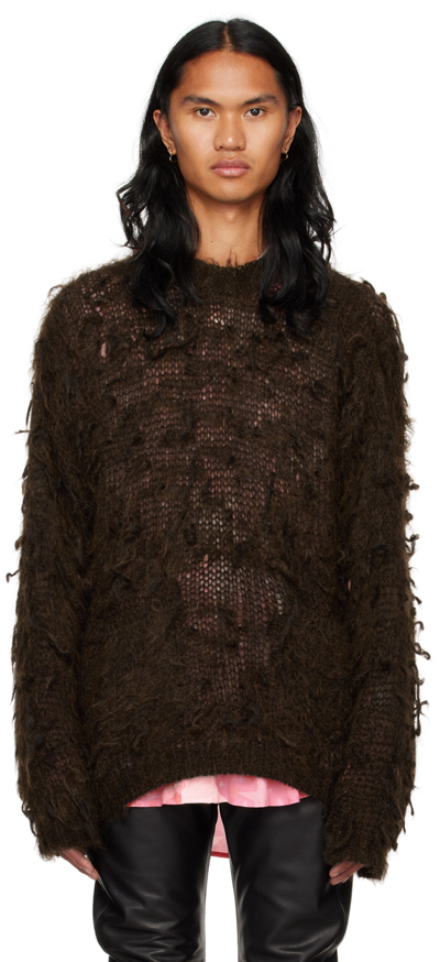 Magliano Brown Pastore Sweater In 7 Brown