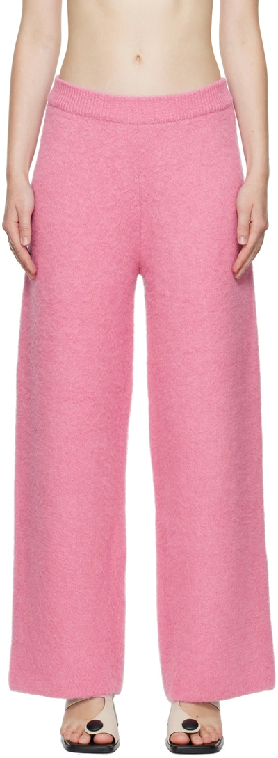 Birrot Pink Brushed Trousers