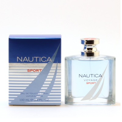 Nautica Voyage Sport Mensedt Spray 3.4 oz In Blue