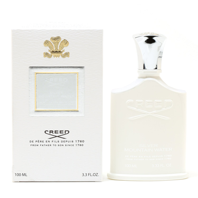 Creed Silver Mountain Waterfor Men Edp Spray 3.3 oz In White