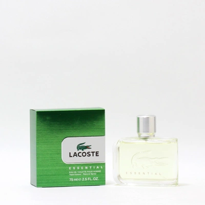Lacoste Essential Men- Edt Spray 2.5 oz In White