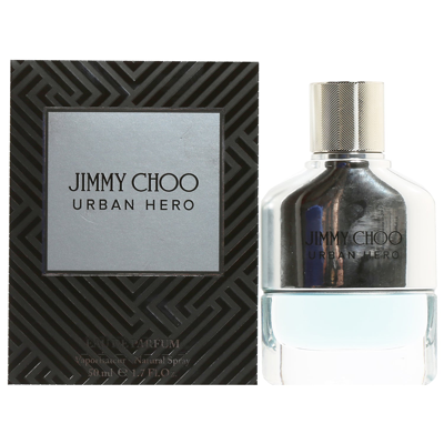 Jimmy Choo Urban Hero Formen Edp Spray 1.7 oz In Black