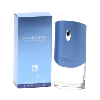 Givenchy Pour Homme Blue Label- Edt Spray 3.4 oz