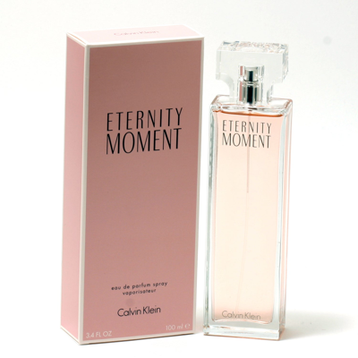 Calvin Klein Eternity Moment Ladies By - Edp Spray 3.4 oz In Pink