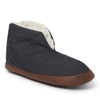 Dearfoams Haven Warm Up Faux Shearling Lined Boot Slipper In Grey