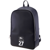 LACOSTE 1927 LOGO COATED CANVAS BACKPACK