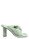 Ambush Open-toe Twisted Strap Sandals In Green