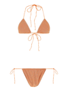 Oseree Oséree Women's Orange Polyamide Bikini In Orange