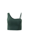 Girlfriend Collective Moss Bree One Shoulder Bra
