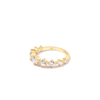 Lizzie Mandler Fine Jewelry 18kt Yellow Gold Éclat Diamond Ring In Gold