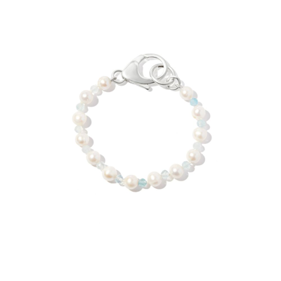 Hatton Labs Silver Pearl And Bead Bracelet